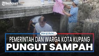 Pemerintah dan Warga Kota Kupang Turun Pungut Sampah