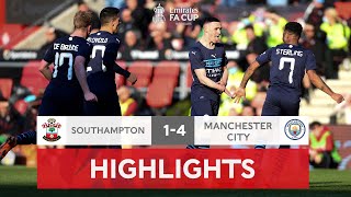 Foden Wonder Goal Sends City Through | Southampton 1-4 Manchester City | Emirates FA Cup 2021-22