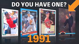 65 Most Valuable 1991 Baseball Cards - Surprising Cards!