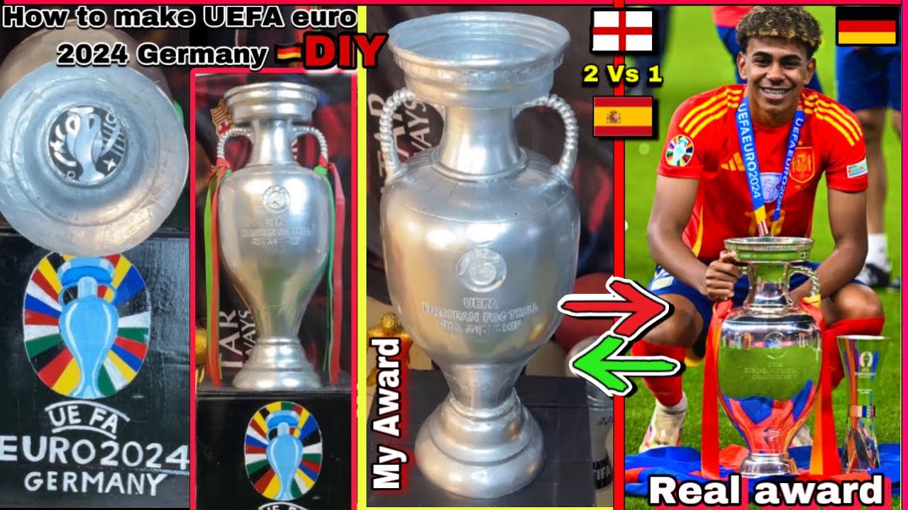 How To Make EURO CUP 2024™ Award 🇪🇸Spain #uero2024 #eurocup #mrsanrb ...