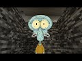 Squidward trapped in bedrock for eternity