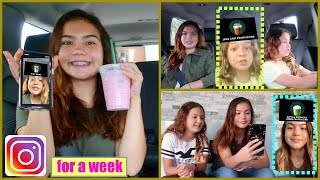 LETTING THE STARBUCKS INSTAGRAM FILTER CHOOSE OUR DRINKS FOR A WEEK | SISTER FOREVER