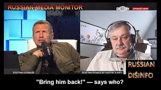 Propagandist is enraged when viewers defend General Ivan Popov