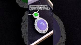 Lavender Jade Egg#jade #jewelry #necklace #jadeite #crystals #gems #earrings #ring #jadeite #gems