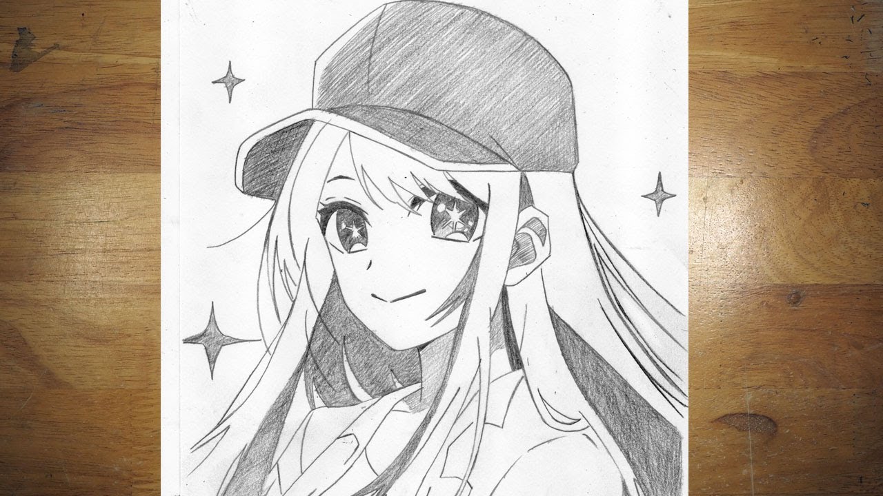How to draw ai hoshino oshi no ko easy drawing tutorial eroppa