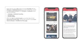 Sports Hub: Mobile feature 18 - Banners in the application - user stories