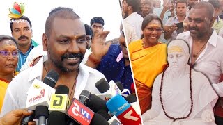 Raghava Lawrence's temple for his mom and Unveil His Mother’s Statue | Latest Speech | Mothers Day