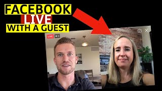 How to ADD A GUEST to Your Facebook Live | Facebook Live Guests