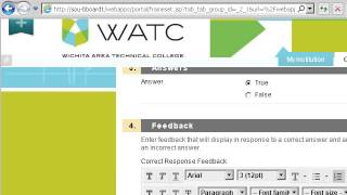 Blackboard Assessments Tutorial