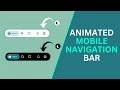 How To Make Animated Navigation Bar with Dark Mode using HTML CSS and JavaScript | upCoding