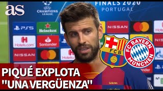 BARCELONA 2- BAYERN 8 | Piqué: \