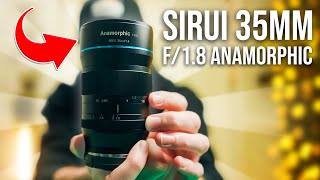 Sirui 35mm f/1.8 1.33x Anamorphic Lens | Unboxing \u0026 First Impressions