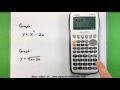 Basic Math - Graphing with a Casio fx-9750GII Calculator