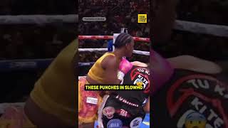 Claressa Shields beating the brakes off Lani Daniels 😲