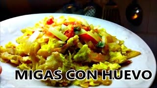 Easy Migas Con Huevo