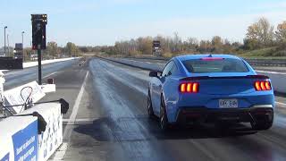 mustang gt 2024 11.94 @ 118 jean philippe proulx napierville dragway