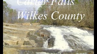 Carter Falls, (Historical), Wilkes County, Big Elkin Creek