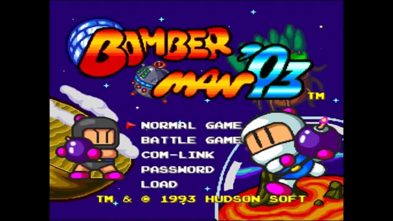 Intro - Bomberman '93 - TurboGrafx-16/PC-Engine - 1993 (JAP 1992) - YouTube