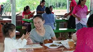 ปุ่มโฮมมื้อเช้าที่ร้านก๋วยเตี๋ยว