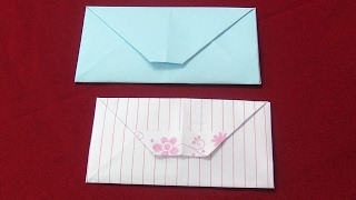 Envelope de Origami - DIY
