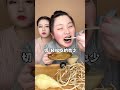 挑战和妹妹两口吃完各种臭味食物！ 盲选挑战 挑战 short