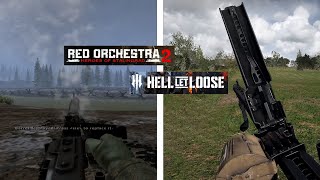 Hell Let Loose VS Red Orchestra 2: MG 42 comparison