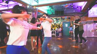 (Gangturn - salsa social)  주철(그라시아스) \u0026 도윤(Gracias) 살사 Latin Salsa at 강턴