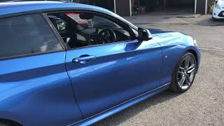 Estoril Blue BMW 1Series M Sport