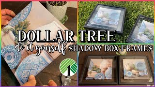Dollar Tree DIY Shadow Box Frame |@dollartree Frames | Easy DIY | May 29 2021