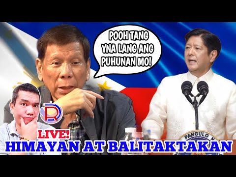 MARCOS JR. PINAYUHAN NI DIGONGNYO, "POOH TANG YNA" LANG DAW ANG PUHUNAN PARA SA PROBLEMA NG BANSA!