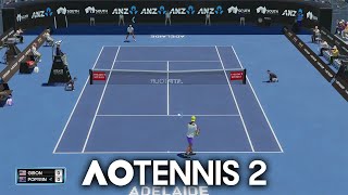 AO Tennis 2 - Marcos Giron vs. Alexei Popyrin (Adelaide International 1)