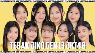 GAME TEBAK JIKO GEN 13 JKT48!