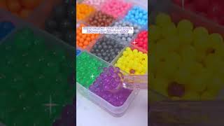 Have you ever played with aquabeads? What a surprise!Super healing DIY toys!#shorts #diy #aquabeads