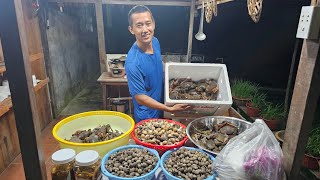 BIN'S FAMILY IS LUCKY TO EAT SEAFOOD. Thank you, Sister Ut - Bin Den Family