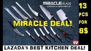 LAZADA UNBOX! Mibacle Blade: World Class Kitchen Deal!