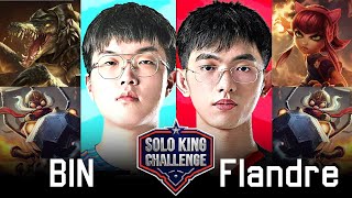 BIN vs Flandre Bin導打飛機 | 決賽Bo3 | Solo King 1v1單挑賽 | 2021 LPL全明星週末