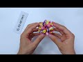 tutorial for origami pleated leaf curler kusudama