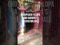 Droupchen Telopa and Naropa’s Meditation hall Pashupati Nath Mandir behind.￼