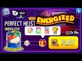 Perfect Heist Solo Challenge ENERGIZED 950 points Match Masters