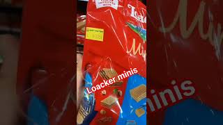 loacker minis quadrantini #loacker #youtubeshorts #yummy