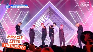 「Vietsub」MOVE (움직여) - SIXC | PRODUCE X 101 (그룹X배틀) - Concept Evaluation