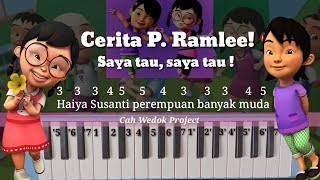 Aiya Susanti - not pianika ( Mei Mei Susanti Upin Ipin nyanyi lagu P. Ramlee )