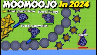 Moomoo.io: Playing In 2024 \u0026🔨 Building A Riverside Base 🌊 (ft. X-Jorge)