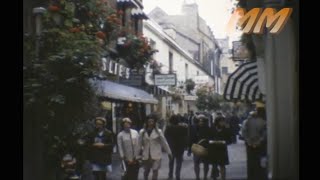 Bath England early 1970s old cine film 329