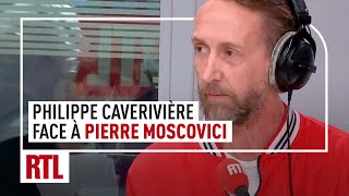 Philippe Caverivière face à Pierre Moscovici