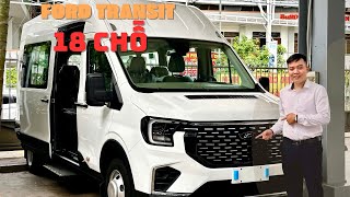 Ford Transit Premium 18 Chỗ | Sự Lựa Chọn Phù Cho Ngành Vận Tải Hành Khách | Phát Ford