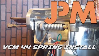 How to Install the Lid Spring on the Stephan VCM 44