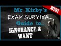 Mr Kirby Exam Survival: Ignorance & Want (A Christmas Carol)