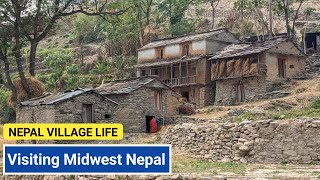 Traveling to Midwest Nepal || Very Beautiful Village Life || [English Subtitle]