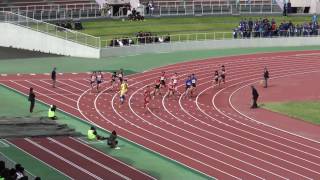 2016 茨城県高校総体陸上 男子4x100mR決勝